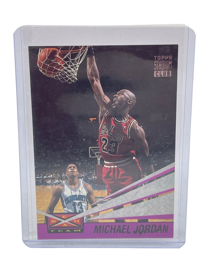 1993 Topps Stadium Club Michael Jordan Beam Team #4 of 27 (1 of 11)