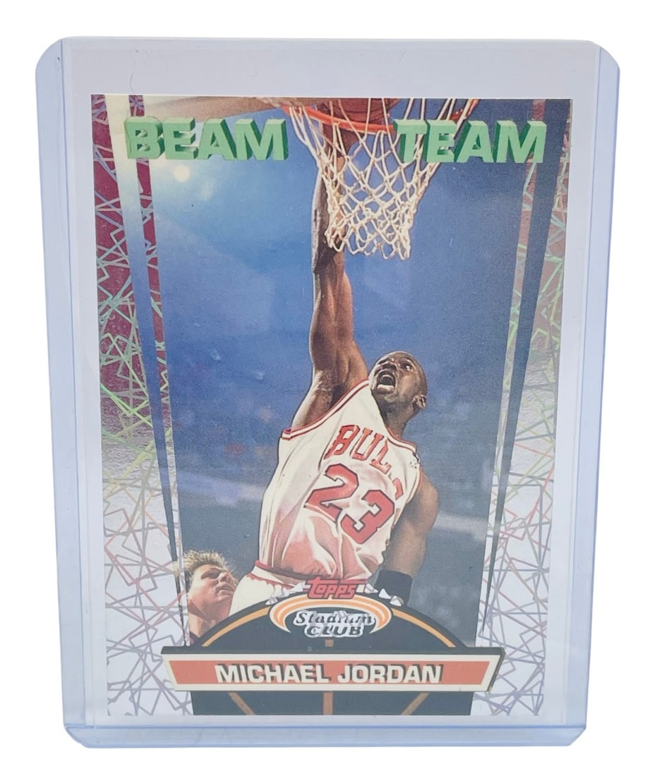 1993 Topps Stadium Club Michael Jordan Beam Team #1 of 21 (1 of 13)