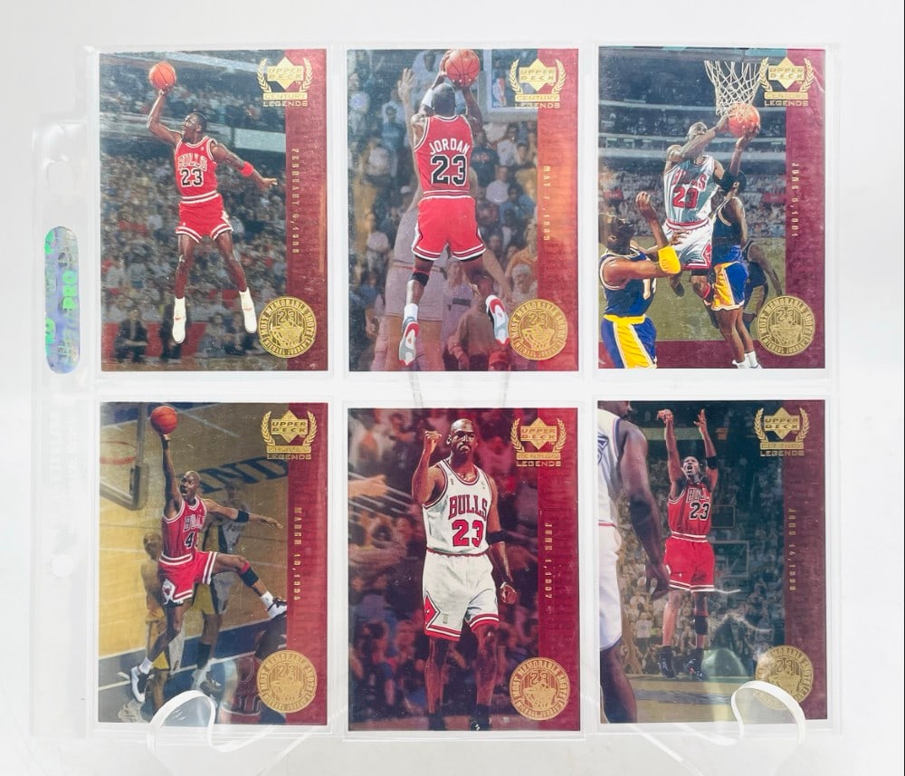 1999 Upper Deck Michael Jordan Century Legends MJ1-MJ6 (1 of 8)