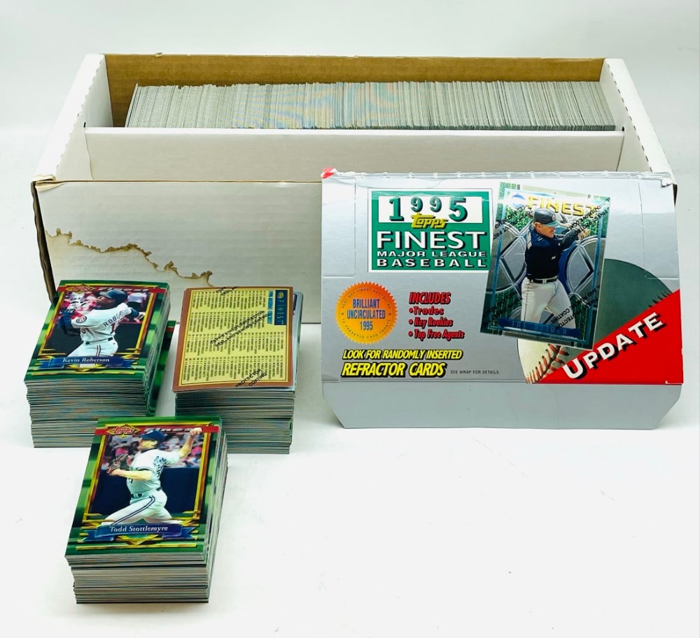 1995 Topps Finest Baseball Cards (1 of 9)