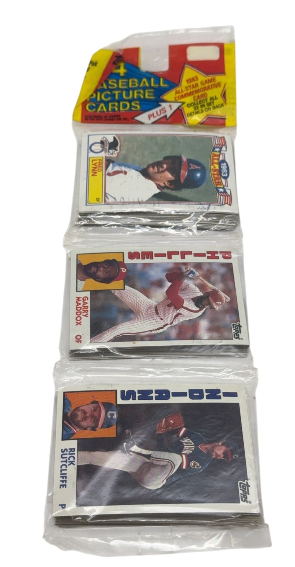 1984 Topps Rack Pack Unopened DON MATTINGLY Rookie on Back (1 of 9)