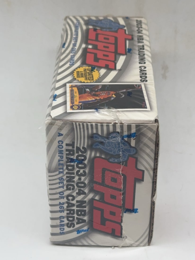2003-04 Topps NBA Basketball Factory Sealed Set LeBRON JAMES Rookie - 4