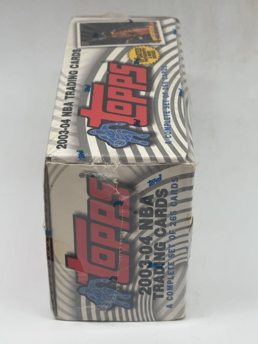 2003-04 Topps NBA Basketball Factory Sealed Set LeBRON JAMES Rookie - 5