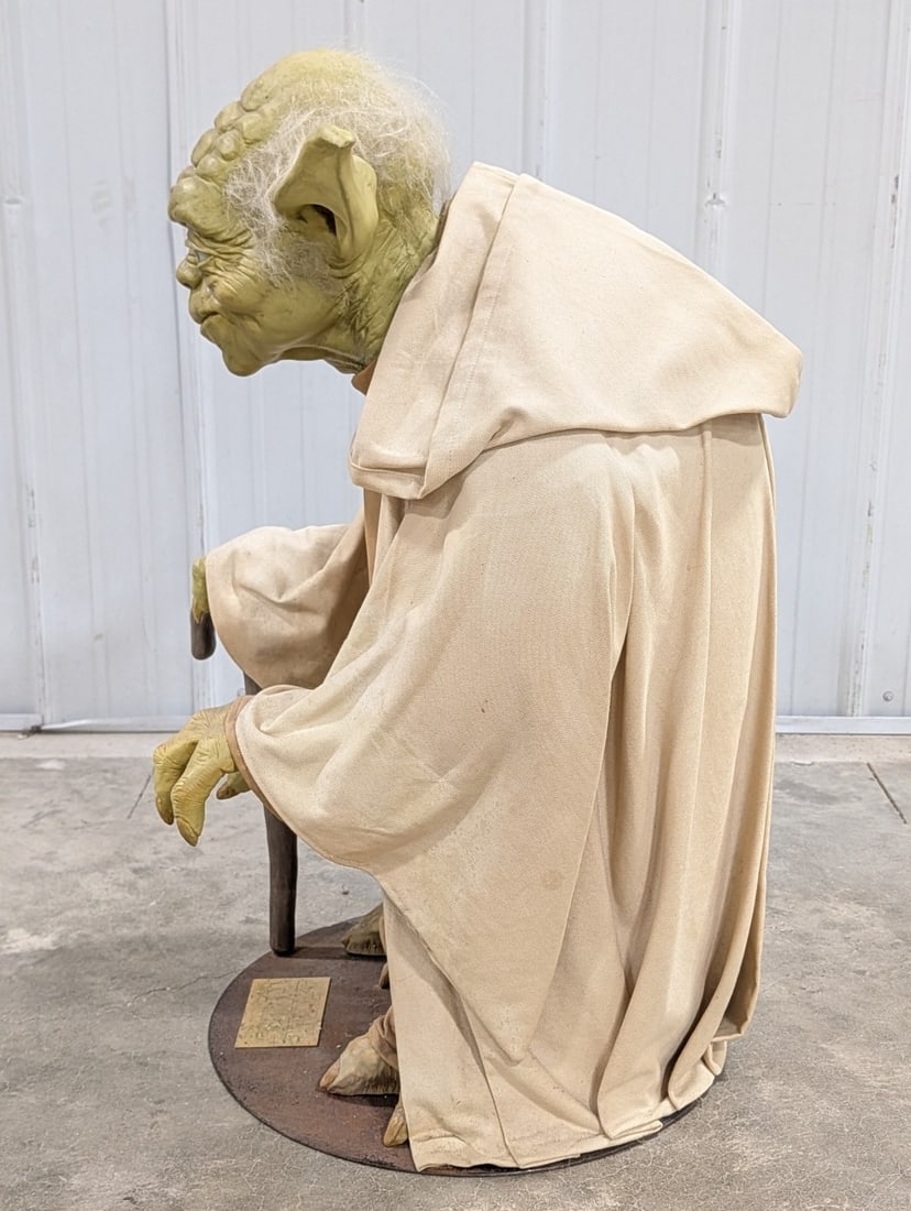Life Size Star Wars Yoda Blockbuster Promotional Display Statue - 2