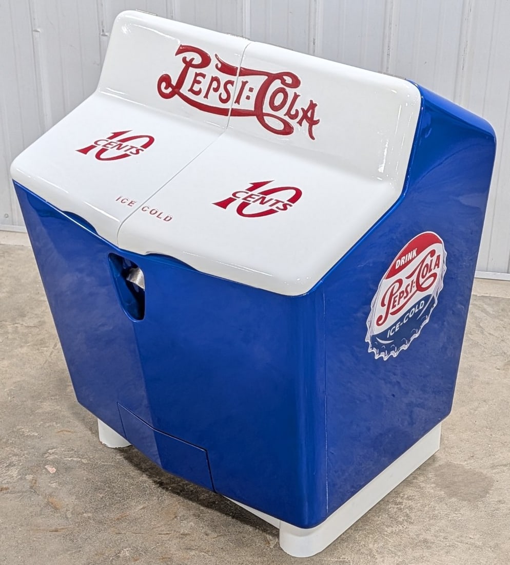 Restored Pepsi-Cola Heinz Gullwing Cooler (1 of 13)