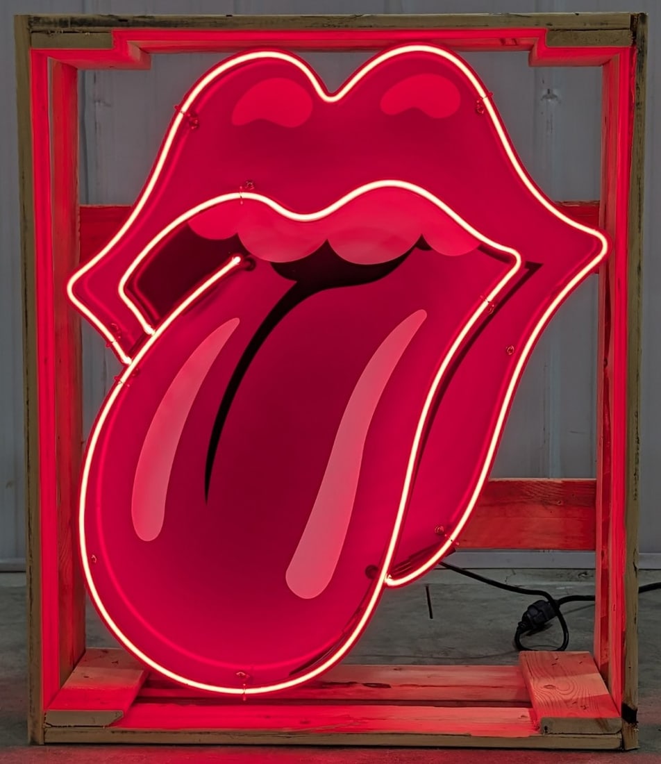 Custom Rolling Stones Neon Sign / Rock & Roll / Music (1 of 6)