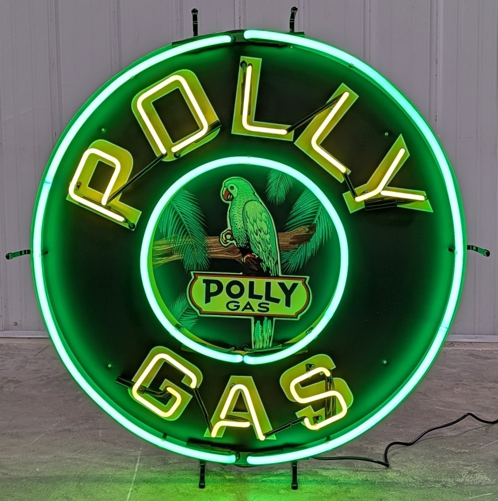 Large 3ft Custom Polly Gas Neon Advertising Sign (1 of 6)