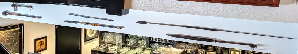 (6) SUPER RARE Authentic African Tribal Weapons (1 of 15)