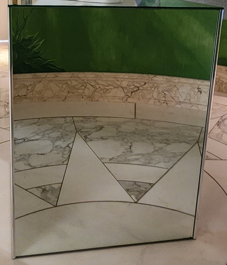 Mirrored Display Stand - 2
