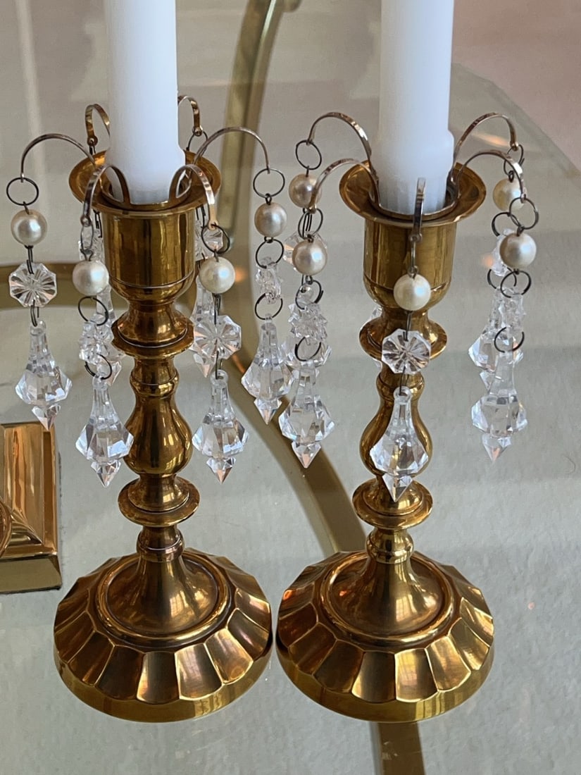 Brass Candlesticks - 2