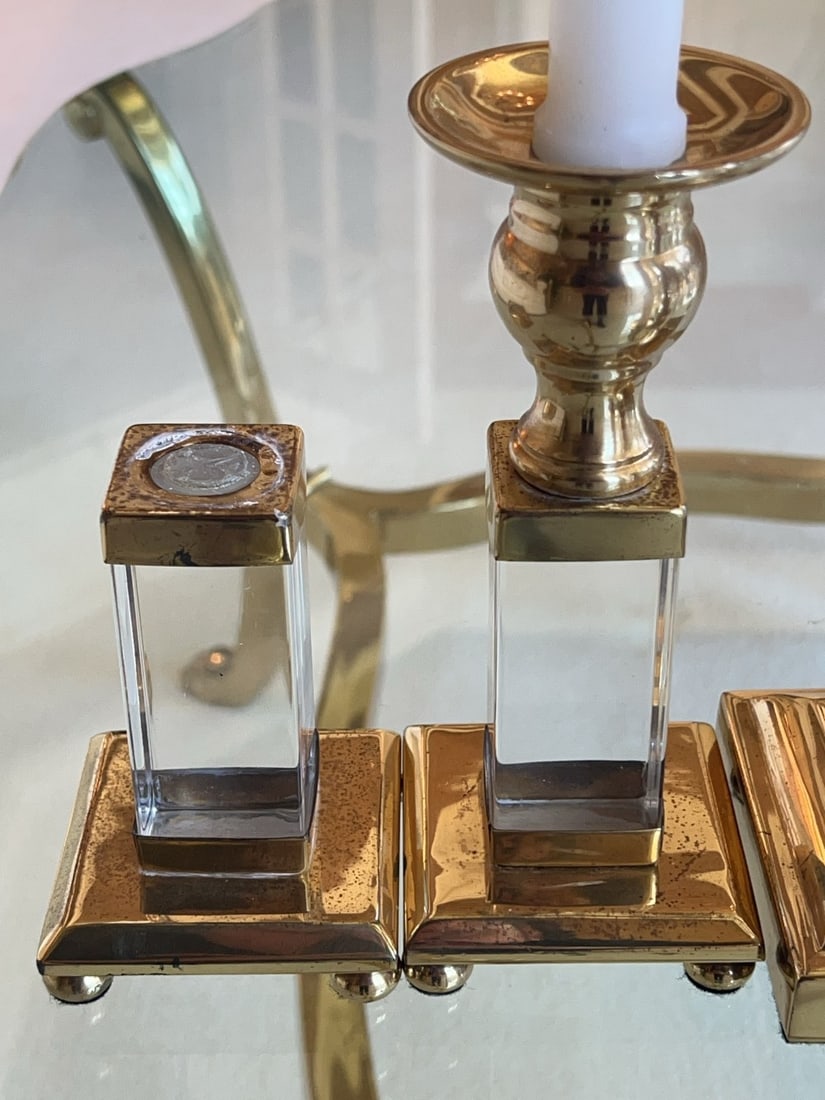Brass Candlesticks - 3