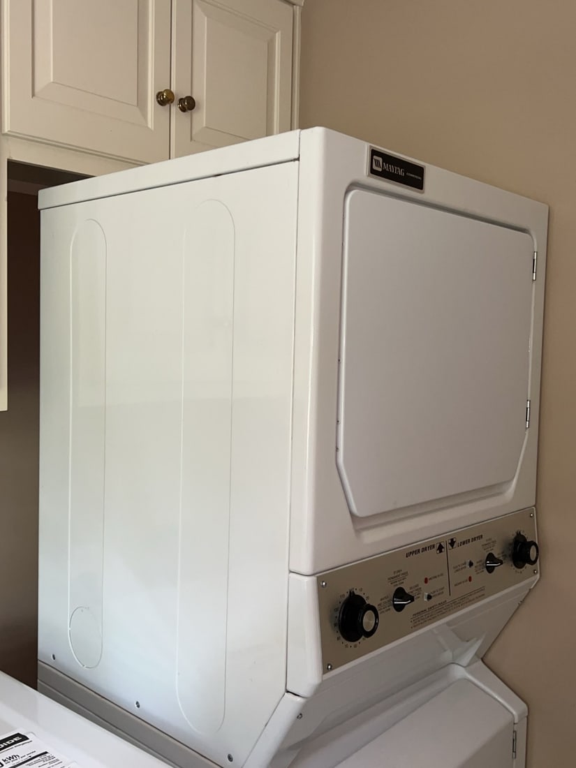 Maytag Commercial Stackable Washer/Dryer - 2