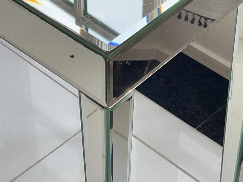 Mirrored Side Table - 4