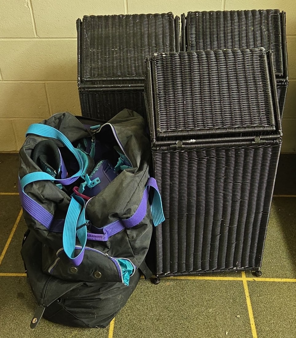 Roller Blades, Wicker Trash Bins , And More (1 of 3)