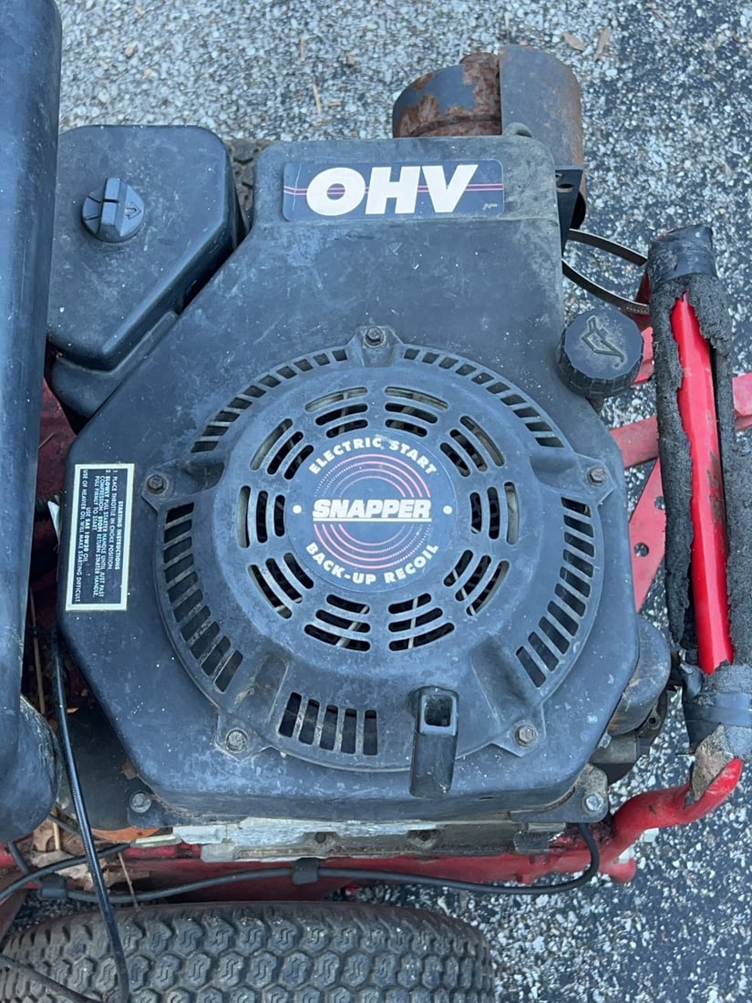 Red Snapper Rear Engine Riding Mower - 5