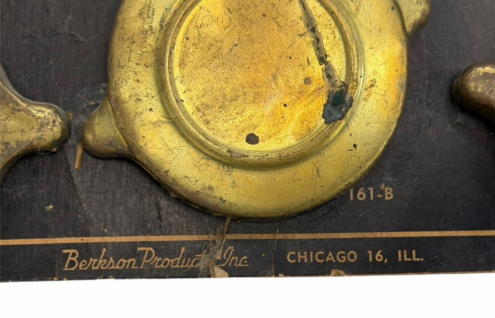 Berkson Products Solid Brass Radiator Caps Set - 5