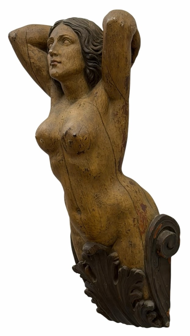 Nautical Ship Masthead Woman Figurehead (1 of 7)