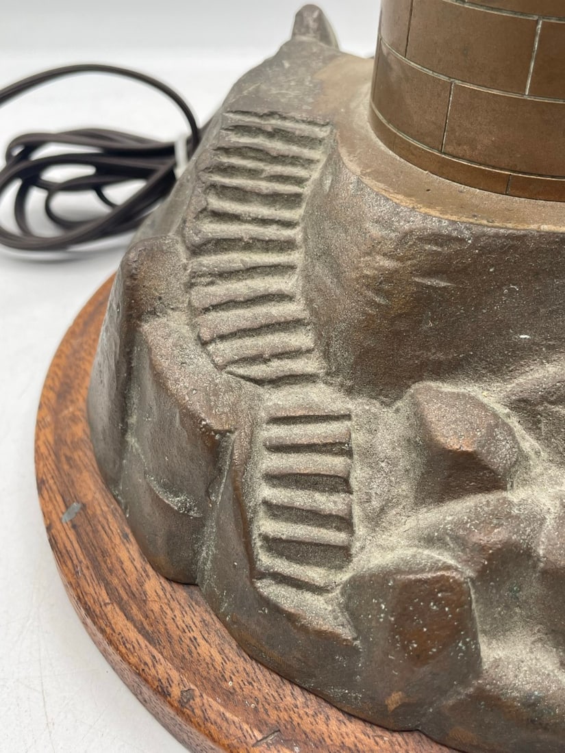 Cast Brass Lighthouse Table Light - 7