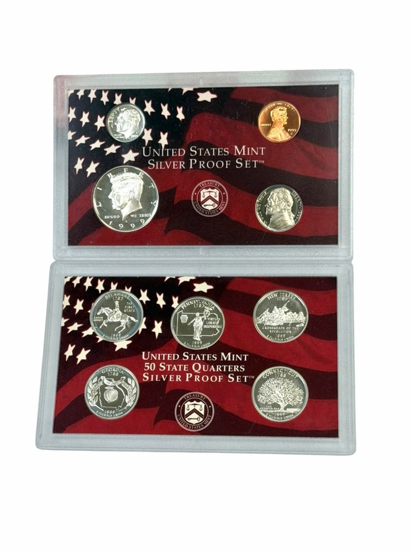 1999 U.S. Mint Silver Proof Set - 2
