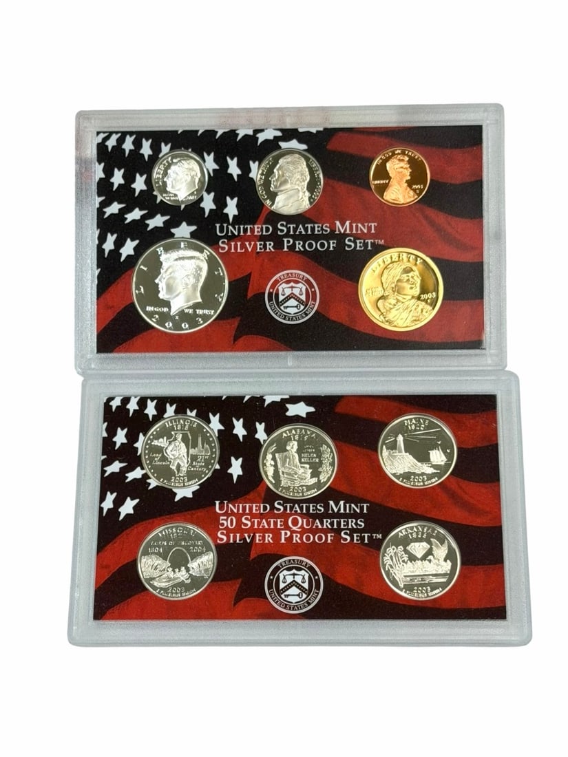 2003 U.S. Mint Silver Proof Set - 2