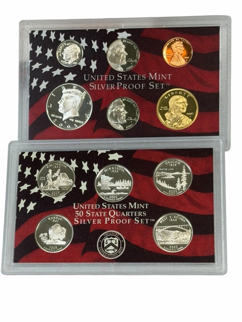 2005 U.S. Mint Silver Proof Set - 3