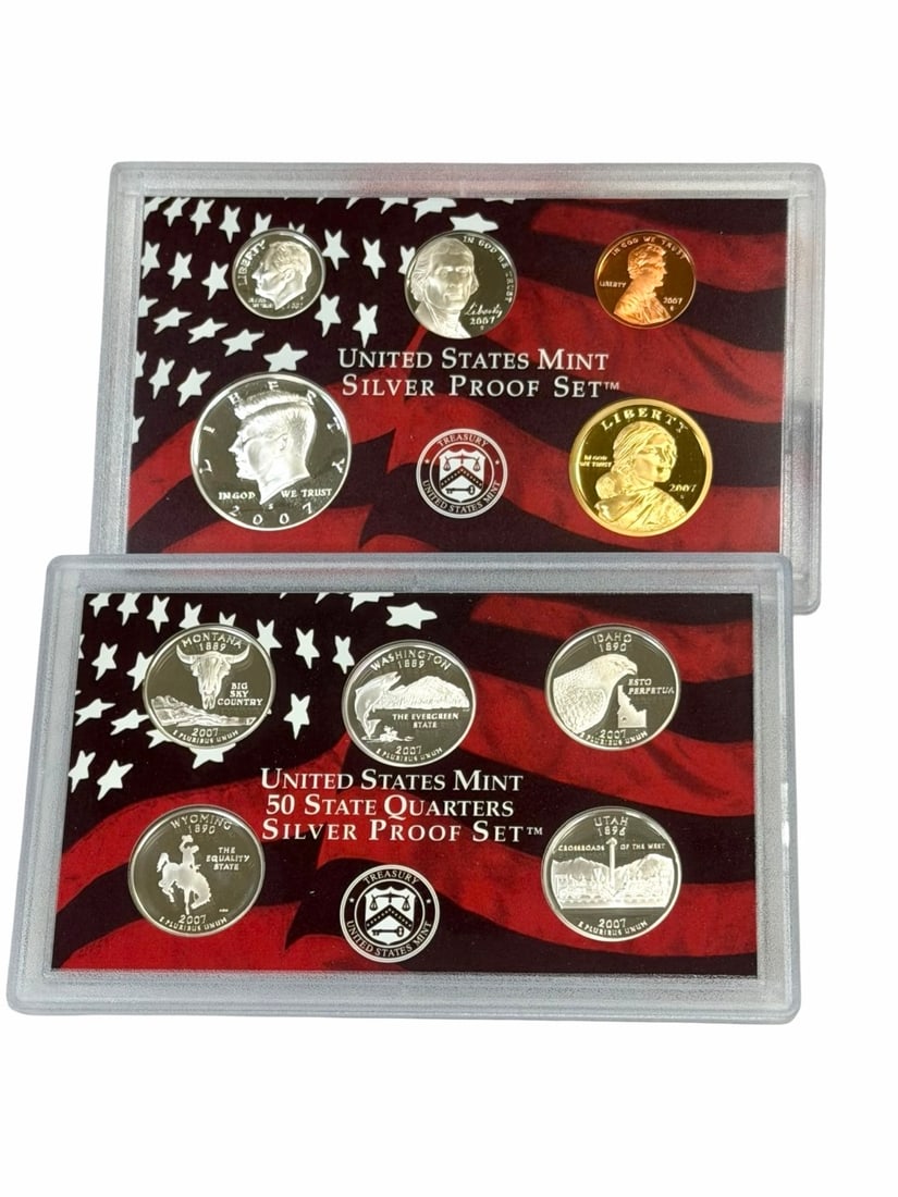 2007 U.S. Mint Silver Proof Set - 2