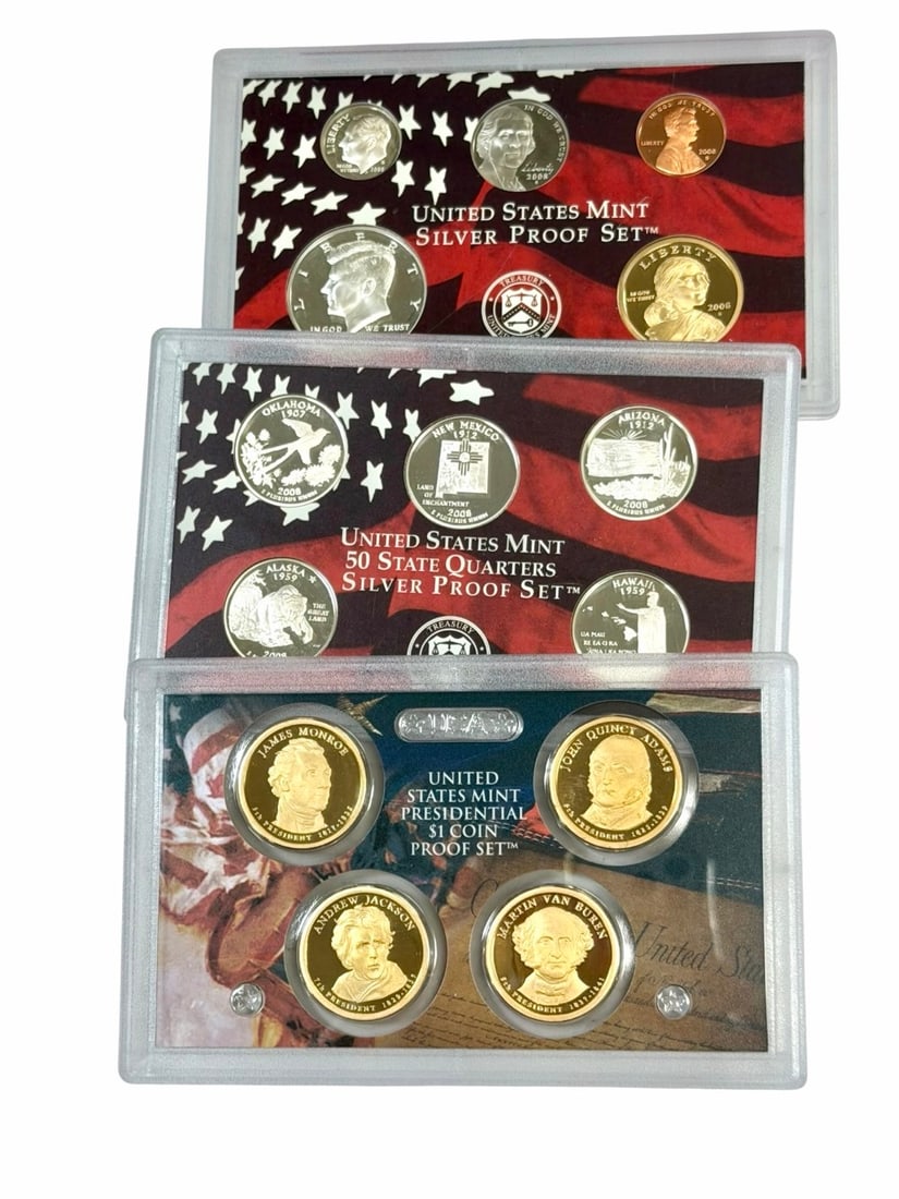 2008 U.S. Mint Silver Proof Set - 2
