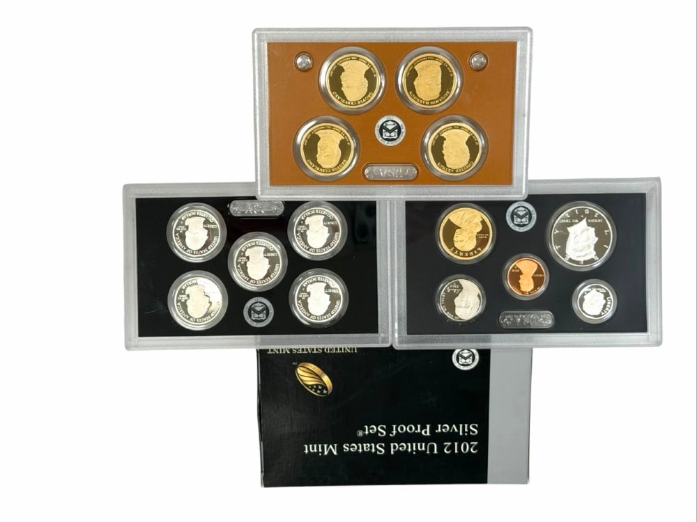 2012 U.S. Mint Silver Proof Set - 2