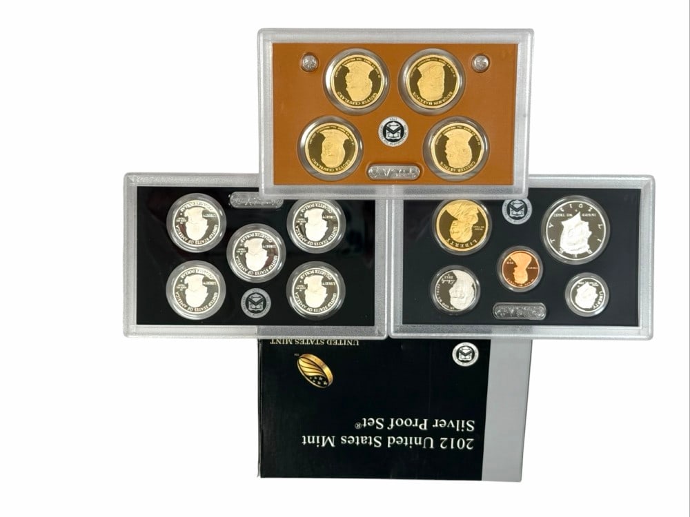 2012 U.S. Mint Silver Proof Set - 2