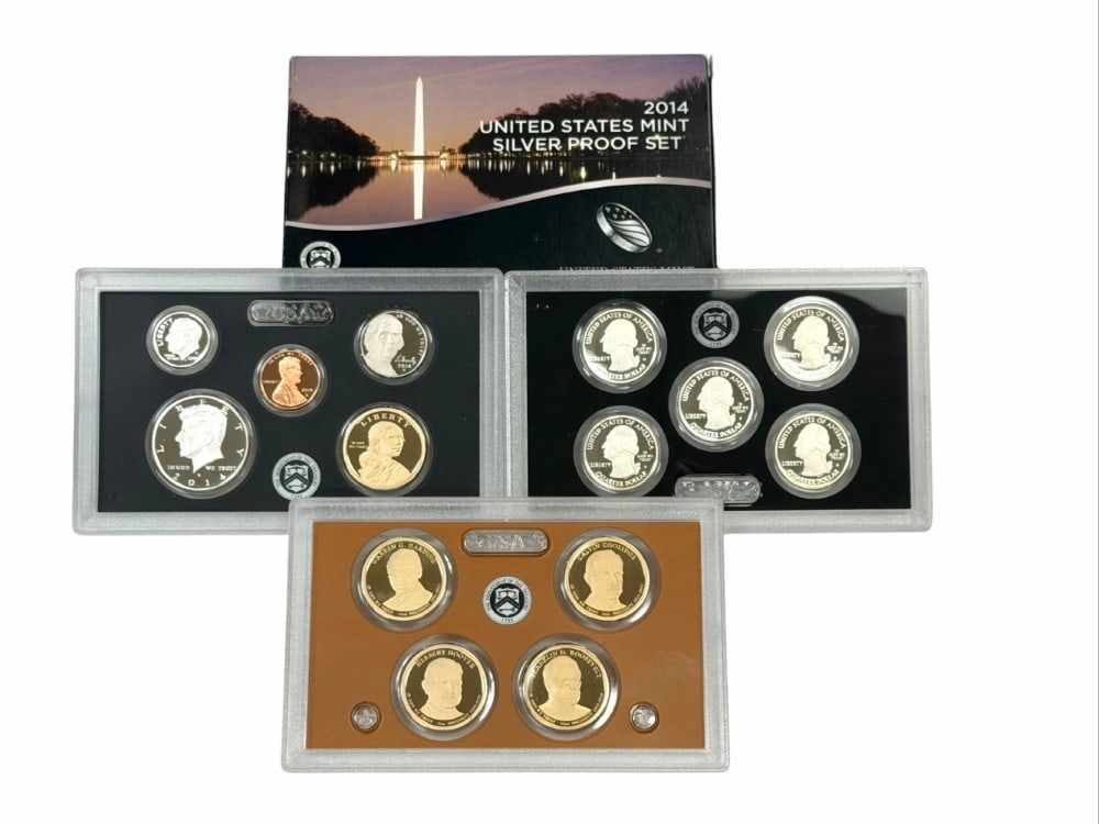 2014 U.S. Mint Silver Proof Set - 4
