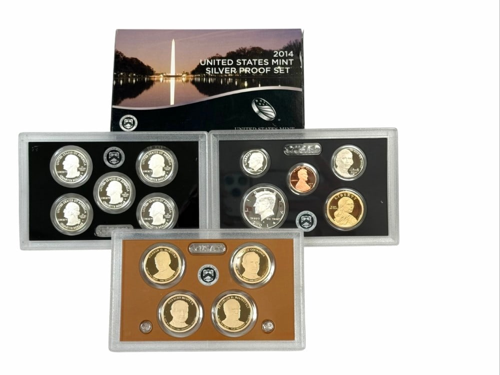 2014 U.S. Mint Silver Proof Set - 2