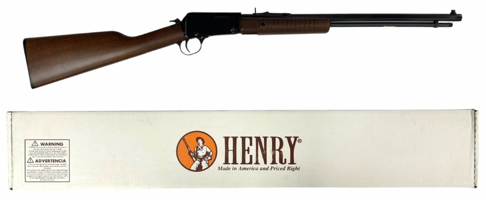 Henry H003T .22 Caliber Octagon Barrel Pump Action Rifle NIB (1 of 18)