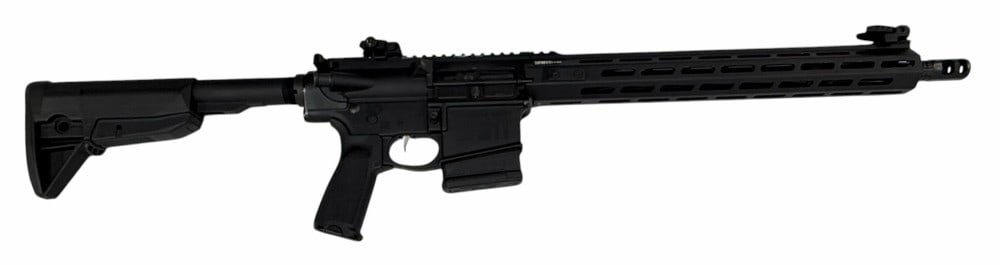 Springfield Armory Saint Victor 7.62 Nato Semi Automatic Rifle: Springfield Armory Saint Victor 7.62 Nato Semi Automatic Rifle.? The Springfield Armory Saint Victor AR style rifle is in very nice to like new condition.? Barrel measures 18 inches in length. ? The S
