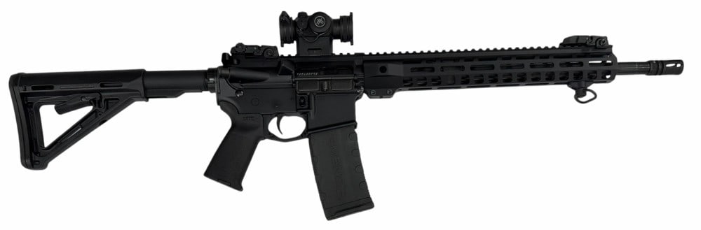 Palmetto State Armory PA-15 300 AAC Blackout Semi-Auto Rifle W/Vortex Sparc II Red Dot: Palmetto State Armory PA-15 300 AAC Blackout Semi-Auto Rifle W/Vortex Sparc II Red Dot. The Palmetto State Armory PA-15 300 Black Out Semi-Auto Rifle W/Vortex Sparc II is in very nice used like new co