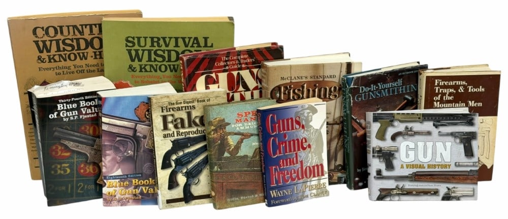 Lot of 12 Firearms related books (1 of 9)