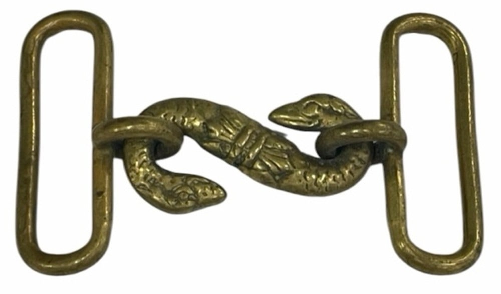 Civil War Brass Snake Buckle: Update