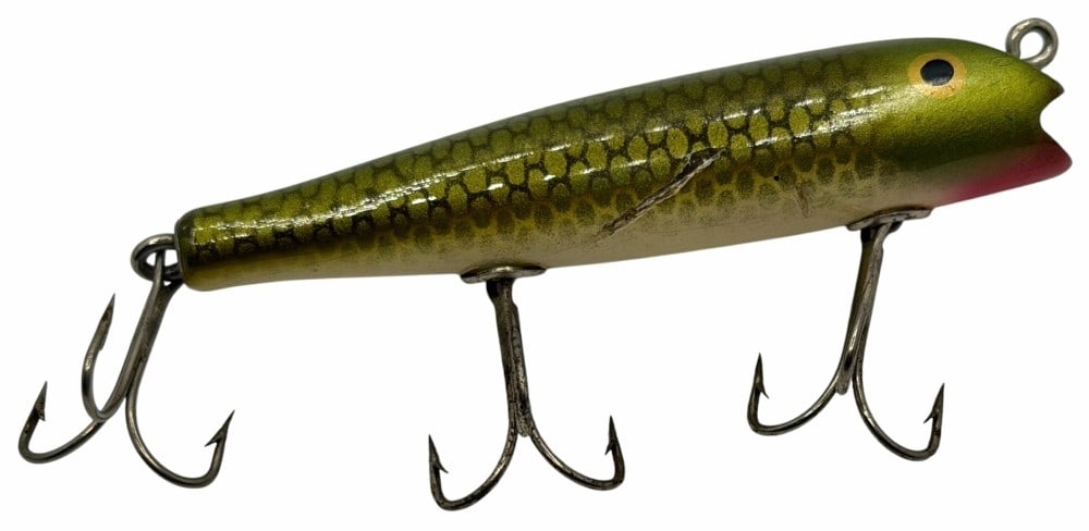 Creek Chub Darter No. 2009 Greenback Wooden Fishing Lure: Creek Chub Darter No. 2009 Greenback Wooden Fishing Lure