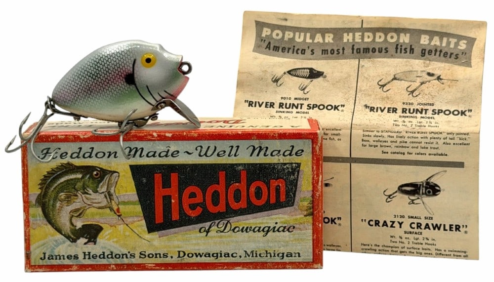 Heddon Punkinseed No. 9630 Shad Wooden Lure w/Box and Insert (1 of 6)