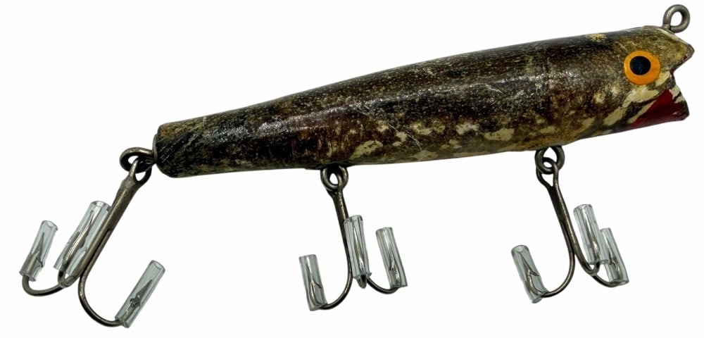 Shakespeare Real Frog Skin Darter Wood Lure *Made by Eger Bait Co. (1 of 5)