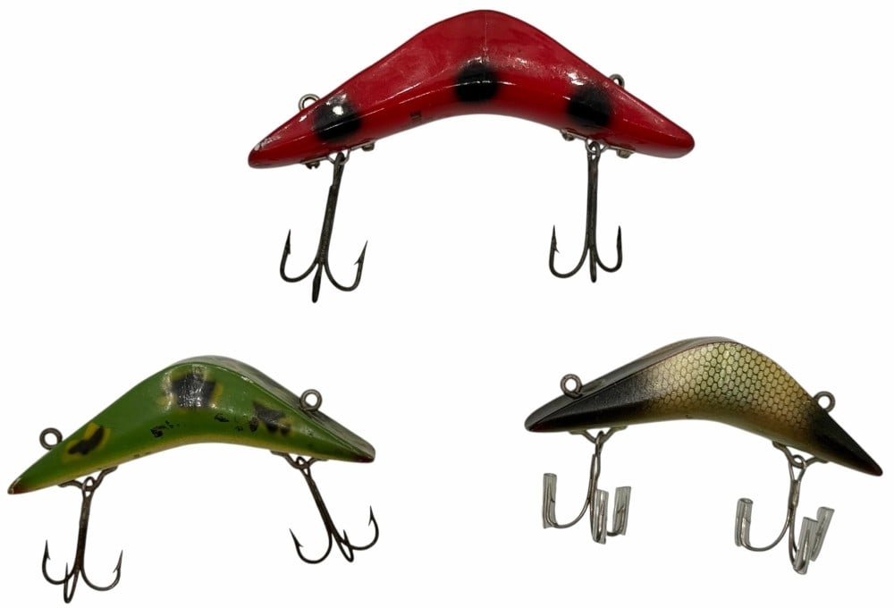 (3) Vintage Millsite Daily Doubles Lures: Update