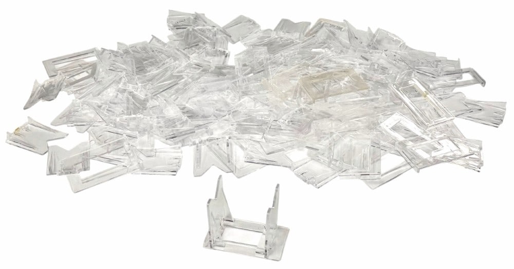 (50) Acrylic 3-Part Fishing Lure Stands (1 of 5)