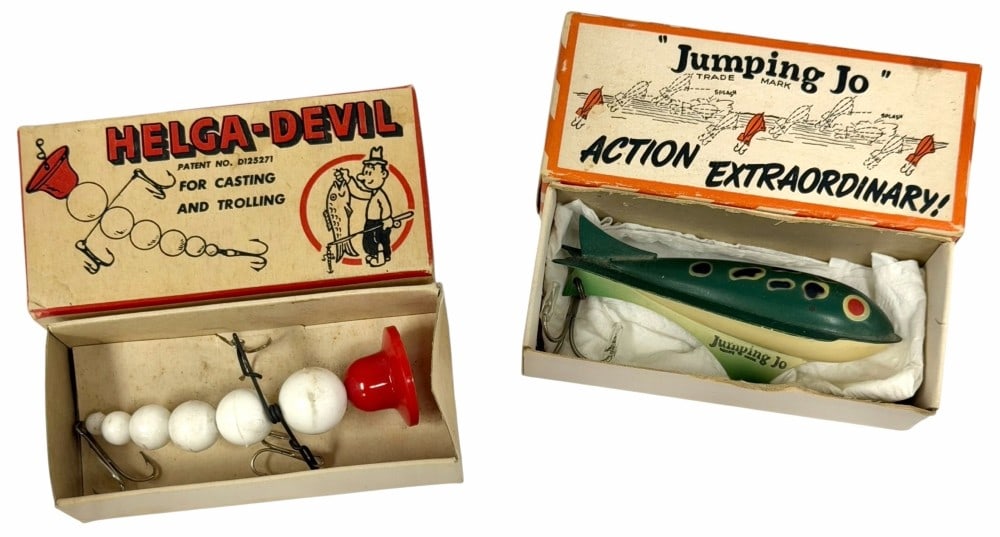 "Jumping Jo" Lure And Helga-Devil Lure w/ Boxes (1 of 5)