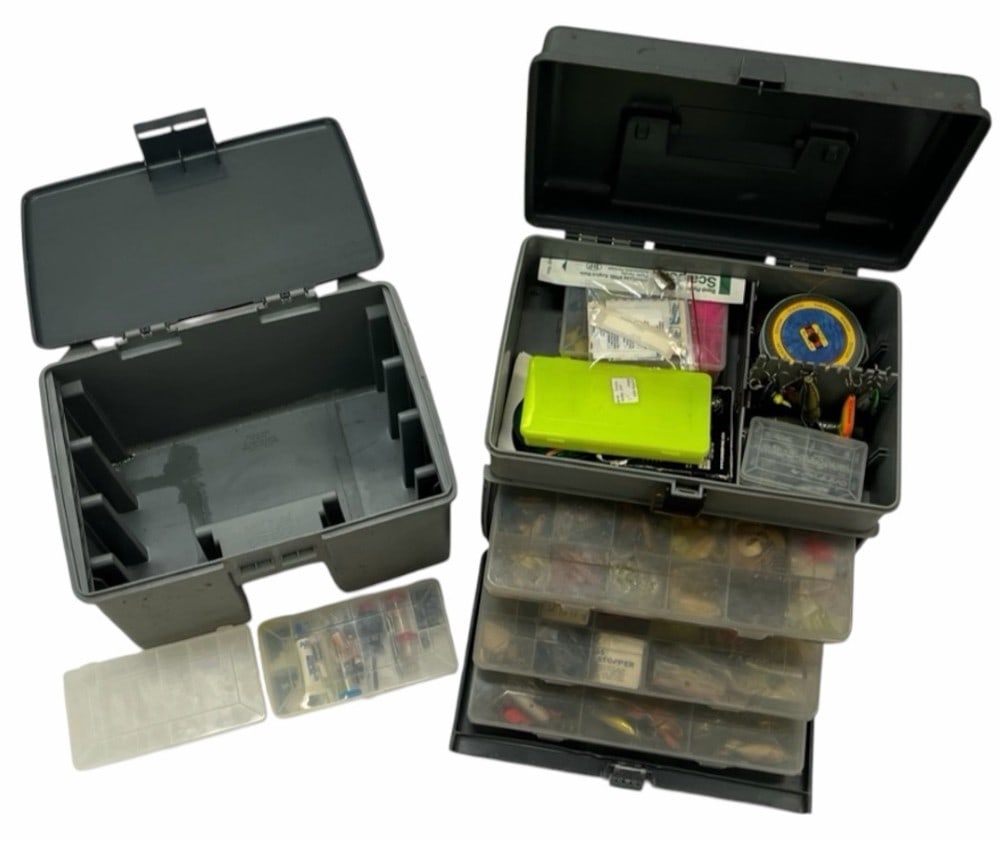 (2) Plano Tackle Boxes With Assortment of Lures / Tackle (1 of 18)