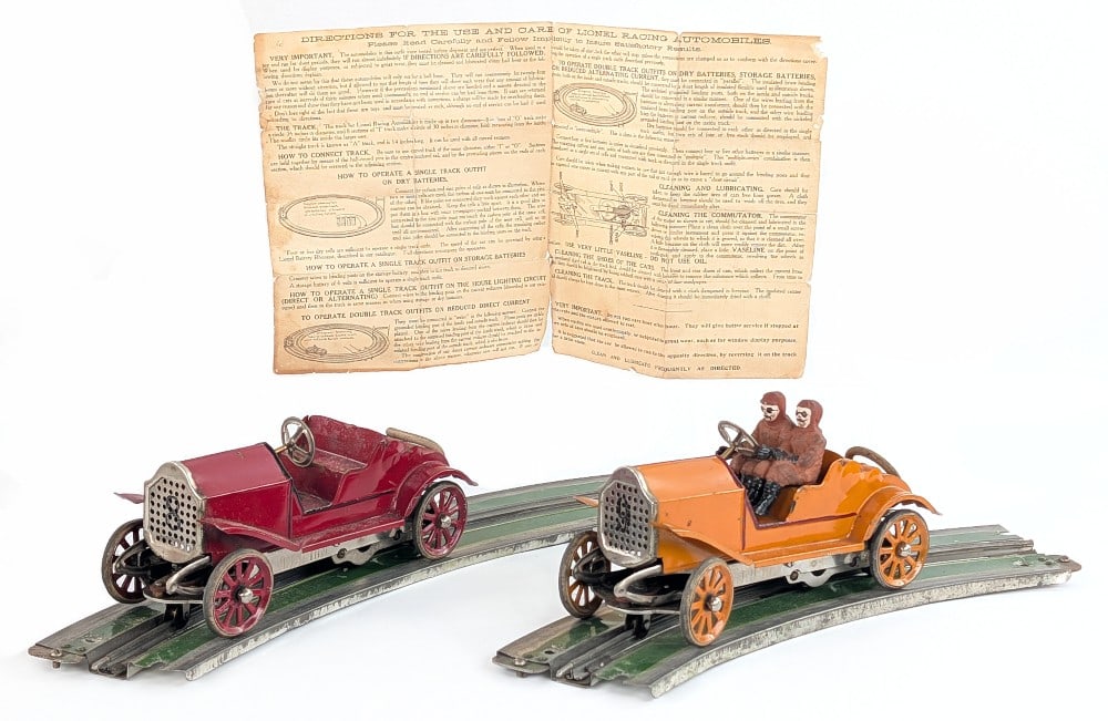 Lionel No. 8 and No. 9 Racing Automobiles (1 of 18)
