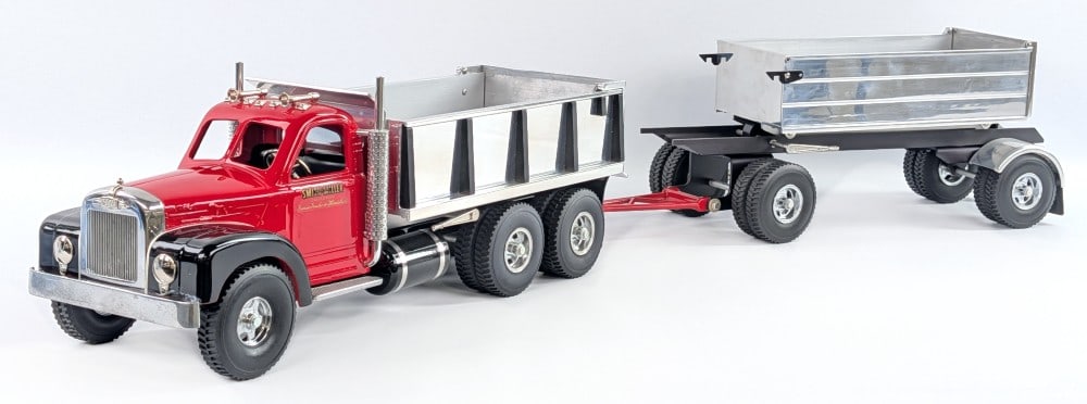 Fred Thompson Smith Miller B Mack Dump Truck w/ Trailer - Signed (1 of 15)