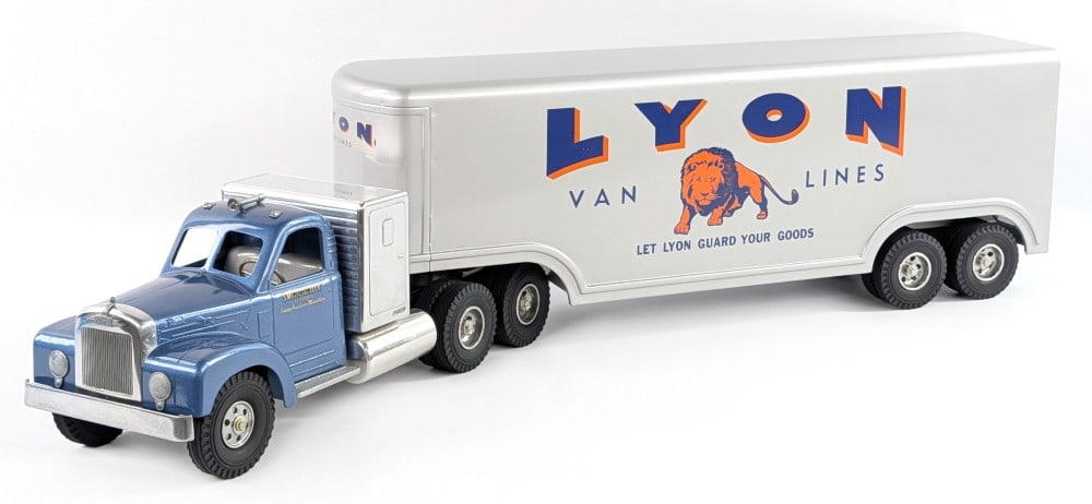 Fred Thompson Smith Miller B Mack Lyon Van Lines Truck & Trailer (1 of 13)