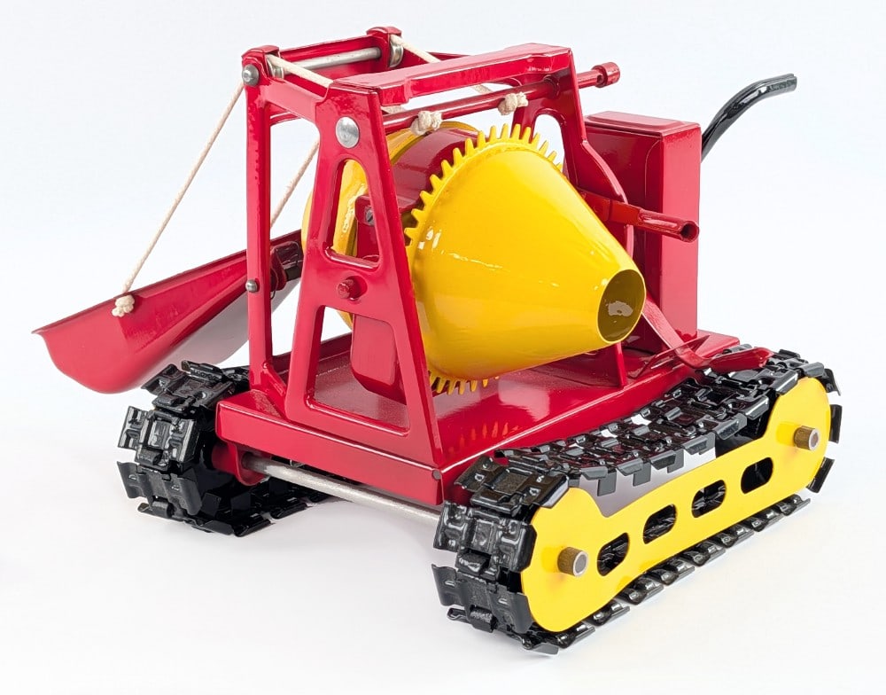 Custom Buddy L Cement Mixer on Treads (1 of 6)
