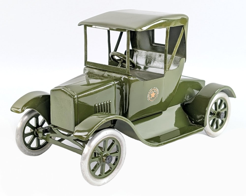 Custom Buddy L Flivver Coupe Military Vehicle (1 of 7)