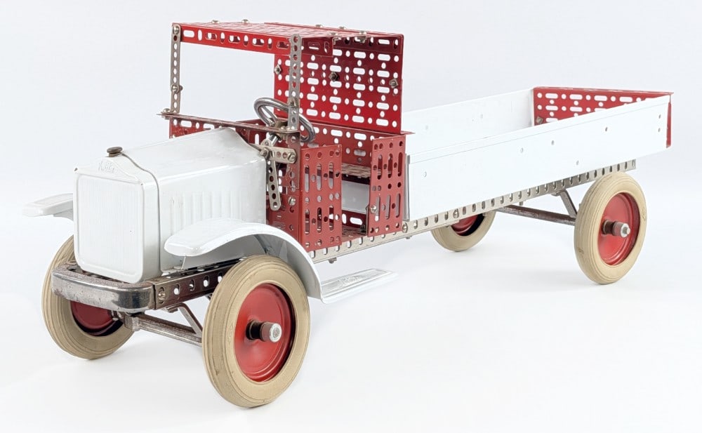 Custom Kelmet White Erector Set Truck (1 of 7)