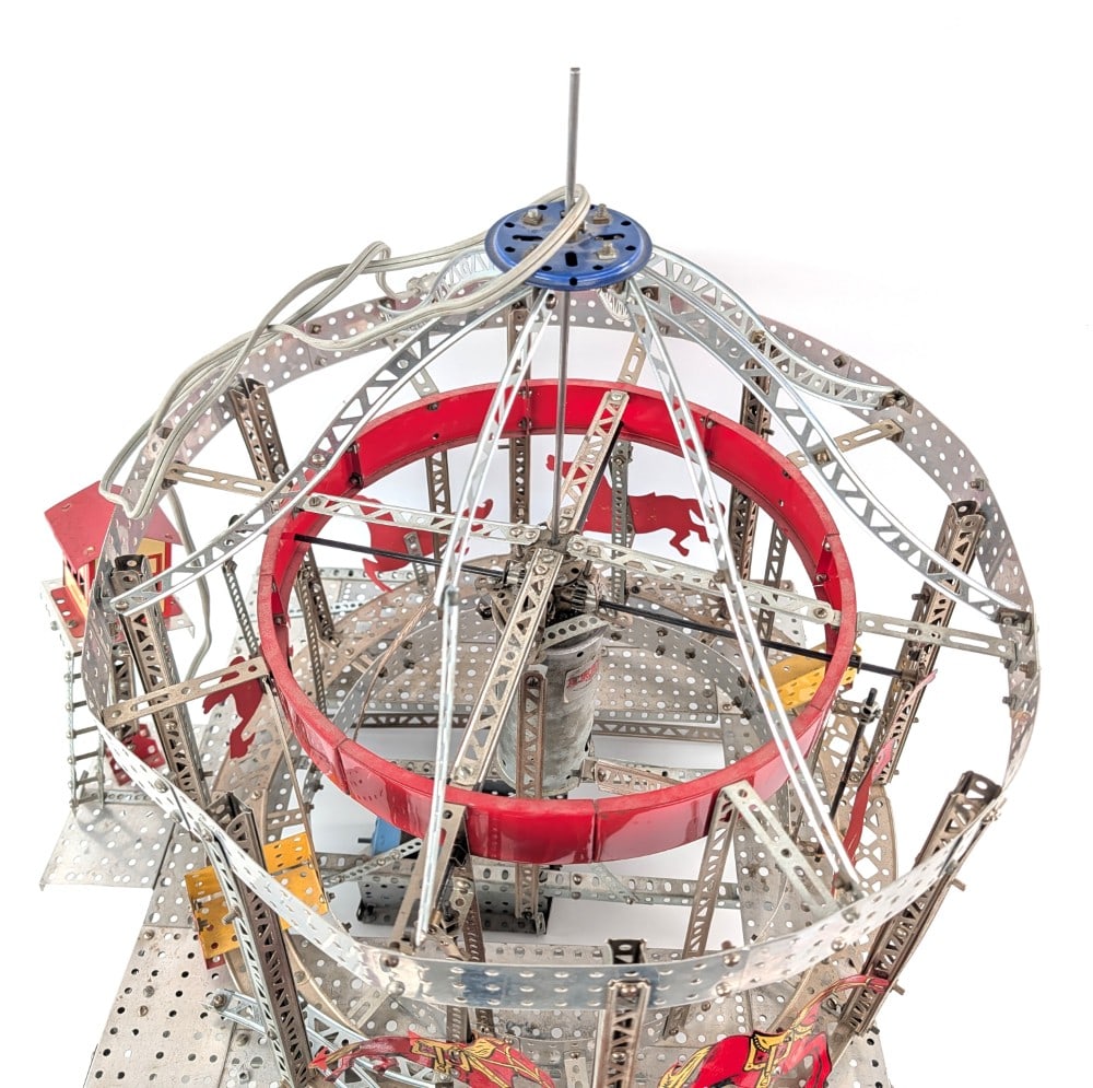 Built Carousel Erector Set - 10